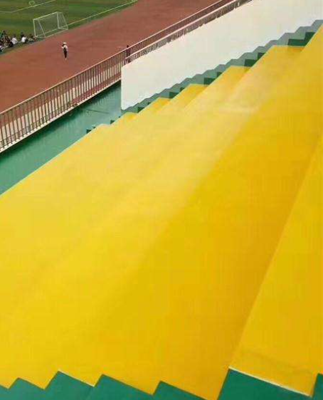 烟台球场台阶翻新修补改造